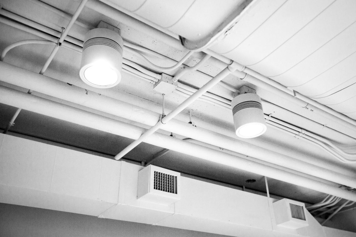 Ventilationskanaler under loft